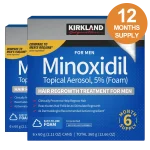 Kirkland Minoxidil 5% Foam - 12 Month Supply
