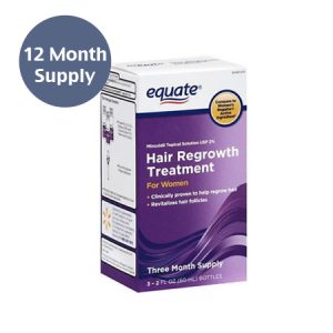 Women's Equate 2%, 12 Month Supply (12 60mL Bottles for Women)
