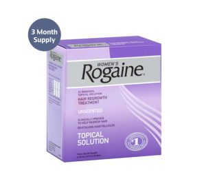 Womens Rogaine 2% Minoxidil Topical Solution (9 Month Supply)