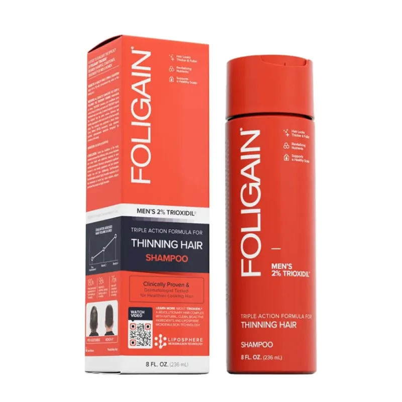 Foligain-Triple-Action-Shampoo-For-Thinning Hair-Men’s-Volumizing-Shampoo-1